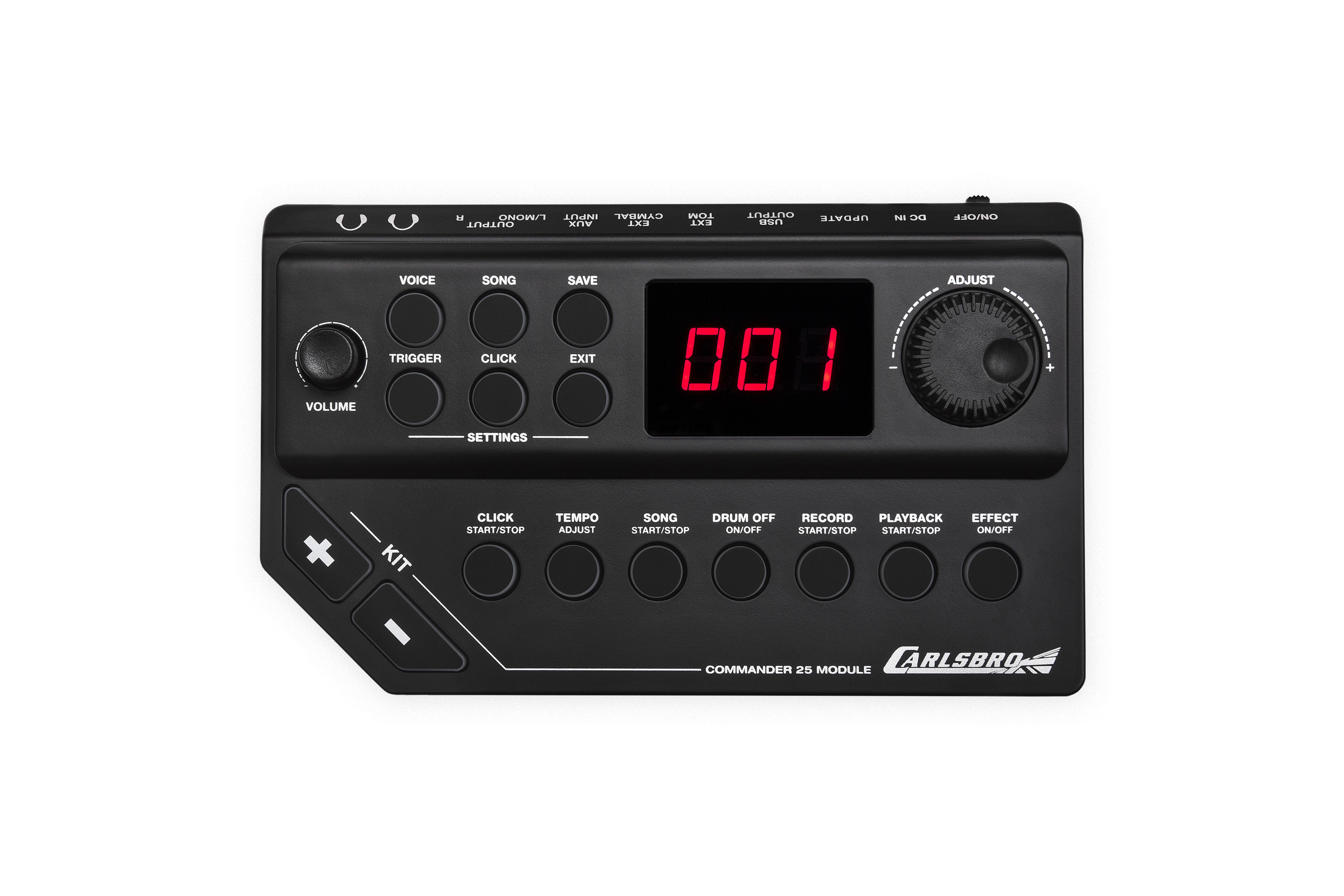 Carlsbro CSD35M electronic drum kit sound module front panel